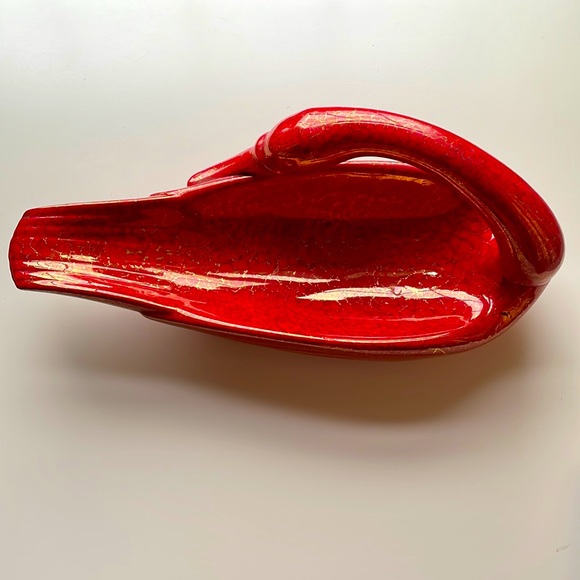 Vintage Handmade Ceramic Swan - Picture 1 of 7